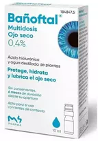"Bañoftal" sausų akių lašai 10ml