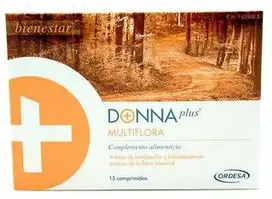 "Donnaplus Donna Plus Multiflora" Maisto papildas gerosios bakterijos