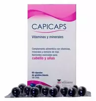 Menarini Capicaps Maisto papildas Plaukam ir nagam 60 kapsulių