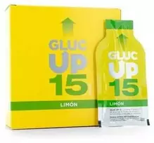Gluc Up Lemon 15 gramų gliukozės X 20 lazdelių 30ml