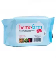 Hemofarm Plus servetėlės 40 vnt
