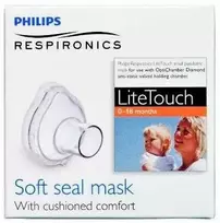 "Philips Respironics Litetouch Diamond" naujagimio kaukė 0-18 m