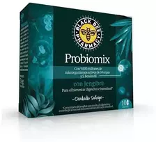 Black Bee Juodas Bee Juodas Bee Probiomix su imbieru 10 kapsulių