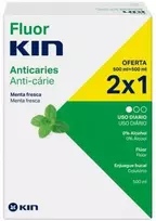 Kin Fluorkin burnos skalavimo skystis 2x500ml