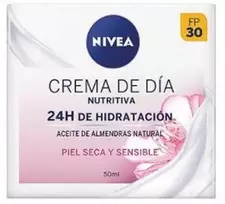 "Nivea" maitinamasis dieninis kremas 24h drėkinimas sausai ir jautriai odai 50ml