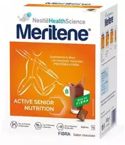Meritene Active Senior Nutrition šokolado skonio turtingas skaidulų kokteilis 14 vnt.