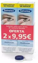 "Salvelox Set" kontaktinių lęšių tirpalas 2x360ml