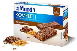 Bimanán Sustitutive Chocolate Komplett Bars 8 vienetai