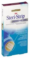 3M "Nexcare Steri-Strip" odos tvarstymo juostelės 12x100 mm 6 vnt