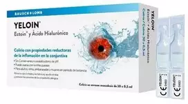 "Yeloin" priešuždegiminiai akių lašai, vienkartinė dozė 30x 0,5ml