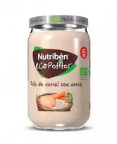Nutribén Ecopotito Laisvai auginama vištiena su ryžiais 235g