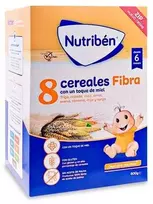 Nutribén 8 grūdai su medumi ir skaidulom 600g