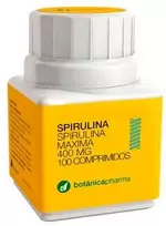 Botanica Nutrients Botaniniai maistiniai elementai Spirulina 400mg
