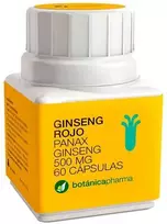BotanicaPharma Raudonasis ženšenis 500mg