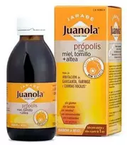 Juanola Propolio medaus ir čiobrelių sirupas 150ml
