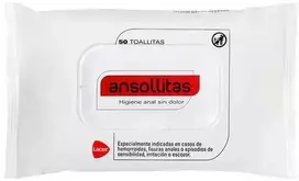 "Lacer Ansollitas" intymios higienos servetėlės 50 vienetų