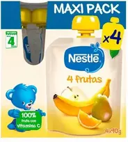 "Nestle" 4 vaisių tyrelės 4x90g "Maxi Pack"