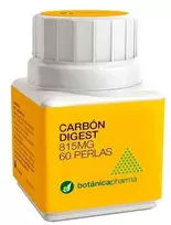 Botanicapharma Digest Maisto papildas aktyvios augalinės anglies ir pipirmėtės pagrindu 815mg