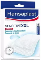 "Hansaplast Sensitive XXL" 8x10 5vnt