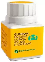 maisto papildas BotanicaPharma Guarana 60 kapsulių