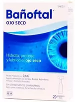 akių lašai nuo sausų akių pojūčio Bañoftal Dry Eye Single Dose 0.4 20vnt