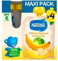 "Nestlé" bananų ir obuolių tyrelės 4x90g