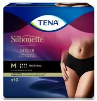 Kelnaitės Tena Silhouette Normal Juodas M 10 vnt