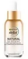 "Delial Natural Bronzer" savaiminio įdegio veido serumas 30ml
