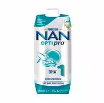 Nestle Nan Optipro 1 papildomas pienas kūdikiams nuo 6 mėnesių 500ml