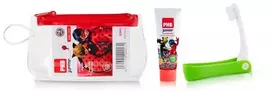 "Phb Junior" kelioninis dantų šepetėlis + dantų pasta su geliu 15ml