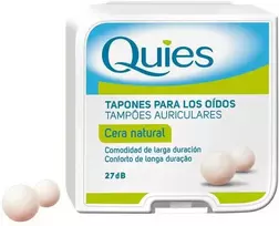"Quies" vaško kamščiai 6 vienetai