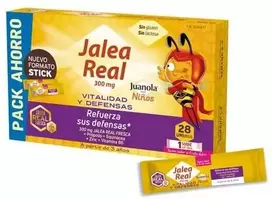 Juanola bičių pienelis vaikams 28 vnt