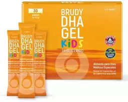 Brudy Lab Brudy Dha gelis vaikams 30 lazdelių