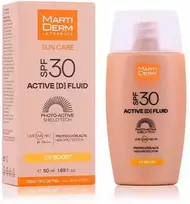 Skystos tekstūros veido fotoprotektorius Martiderm Sun Care Active Fluid Spf30 50ml