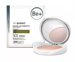 Be+ Skin Protect Make-up Clear Skin kompaktinė pudra su Spf50 10g
