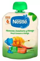 Nestle Naturnes Obuolys Morkos Mangas 90g