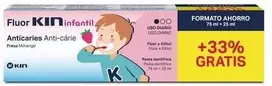 "Kin" kelioninis vaikiškas dantų šepetėlis 100ml