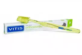 "Vitis" dantų šepetėlis ortodontinis