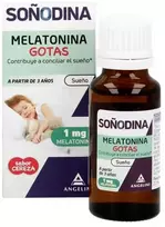 Angelini Soñodine melatonino lašiukai vaikam 1mg, 20ml