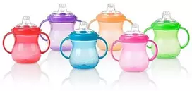 "Nuby Explora" Neišsiliejantis puodelis 295 ml