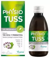 Ysana Physiotuss suaugusiųjų sirupas 140ml