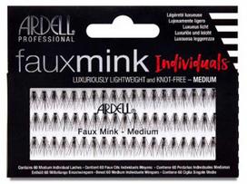 Ardell Faux Mink Pestañas Individuales Negras Medium 1 U