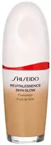„Shiseido Revitalessence Skin Glow“ skaistinantis skystas makiažo pagrindas, 350 klevo spalvos, 30 ml