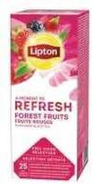 Unilever Arbata Lipton Forest Berry, 25 arbatos pakelių pakuotė