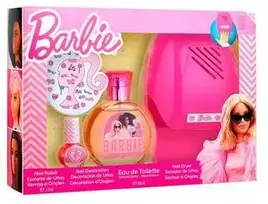 Cartoon Animacinių filmų Air-Val Barbie rinkinys EDT 50 rinkinio manikiūras