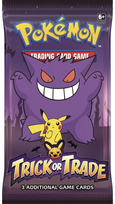 Kortos Pokemon Trick or Trade Kortų pakelis