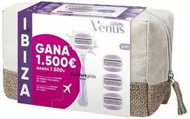 Gillette Venus Breeze Neceser Ibiza Máquina 4 Recambios