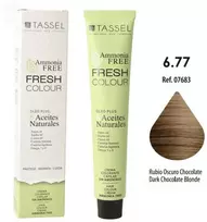 Eurostil Fresh Colour Crema Decolorante 6,77 Rubio Oscuro Chocolate Sin Amoniaco 1un