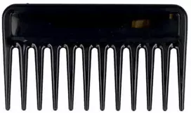 Eurostil Barbero Peine Ahuecador Negro Negro 1un