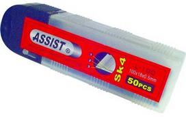 Tajima Trading Aps Peilio ašmenų lūžimo pagalbinė priemonė 18 mm, 50 vnt. pakuotėje